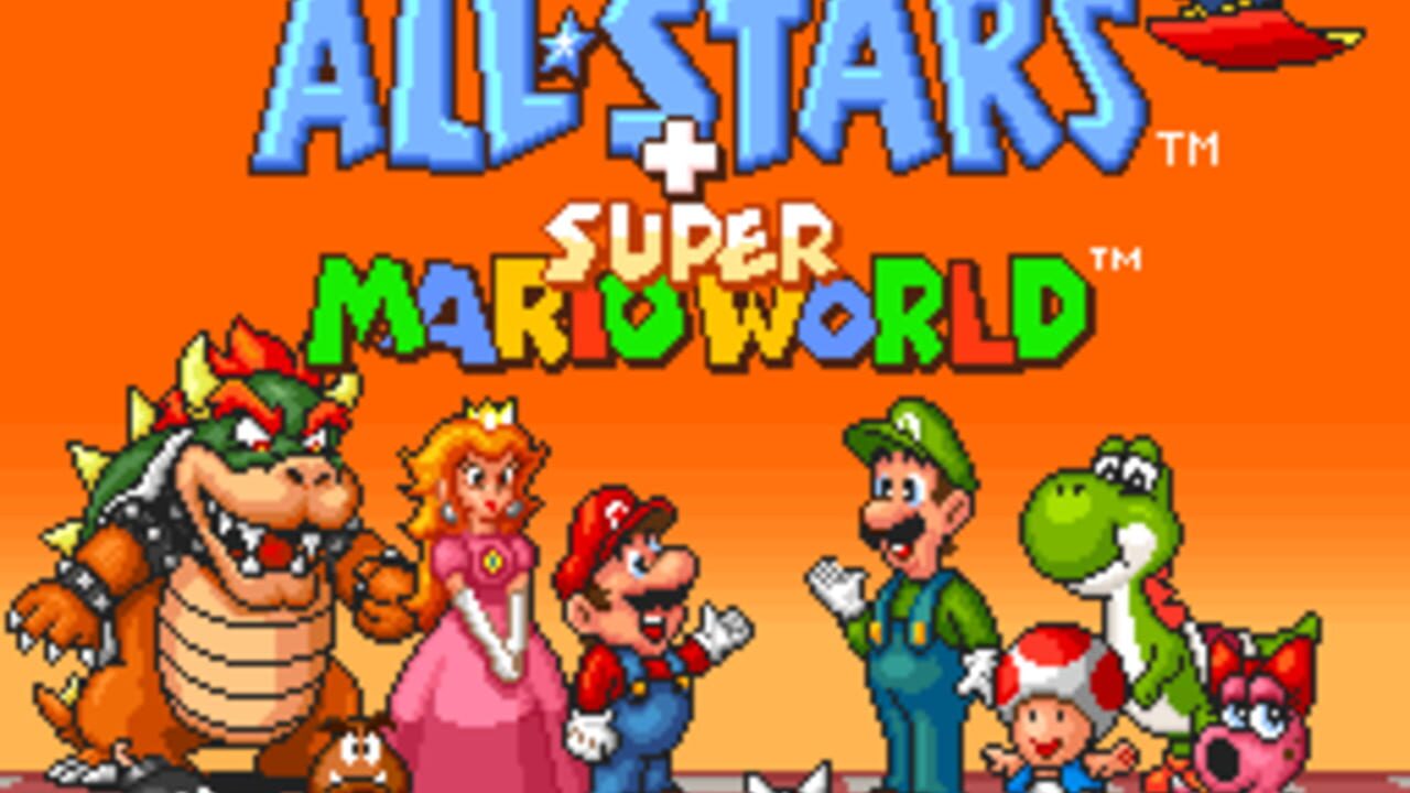 Super Mario All-Stars + Super Mario World screenshot