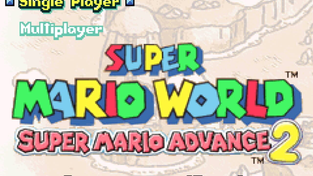 Super Mario World: Super Mario Advance 2 screenshot
